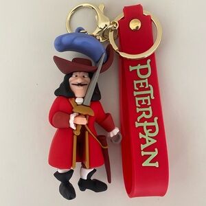 Disney Peter Pan captain Hook Bag Clip/Keychain